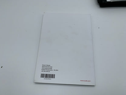 2016 Audi A5 Sedan Owners Manual Set with Case OEM B04B48006