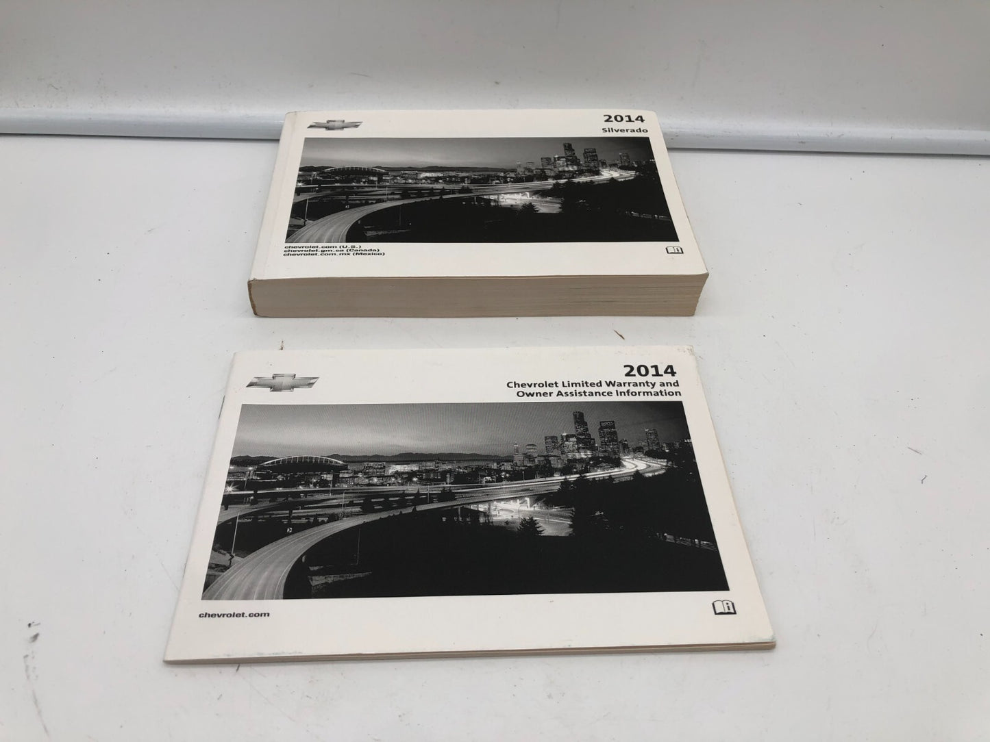 2014 Chevrolet Silverado Owners Manual Set OEM A04B54045