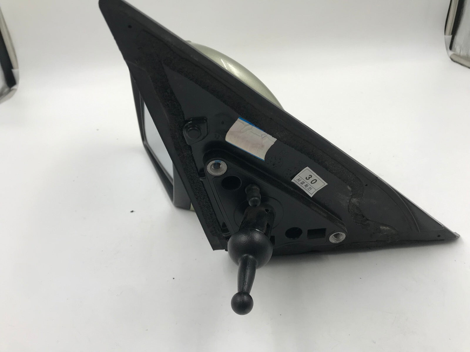 2010-2012 Kia Soul Driver Side View Manual Door Mirror Green OEM A03B52041