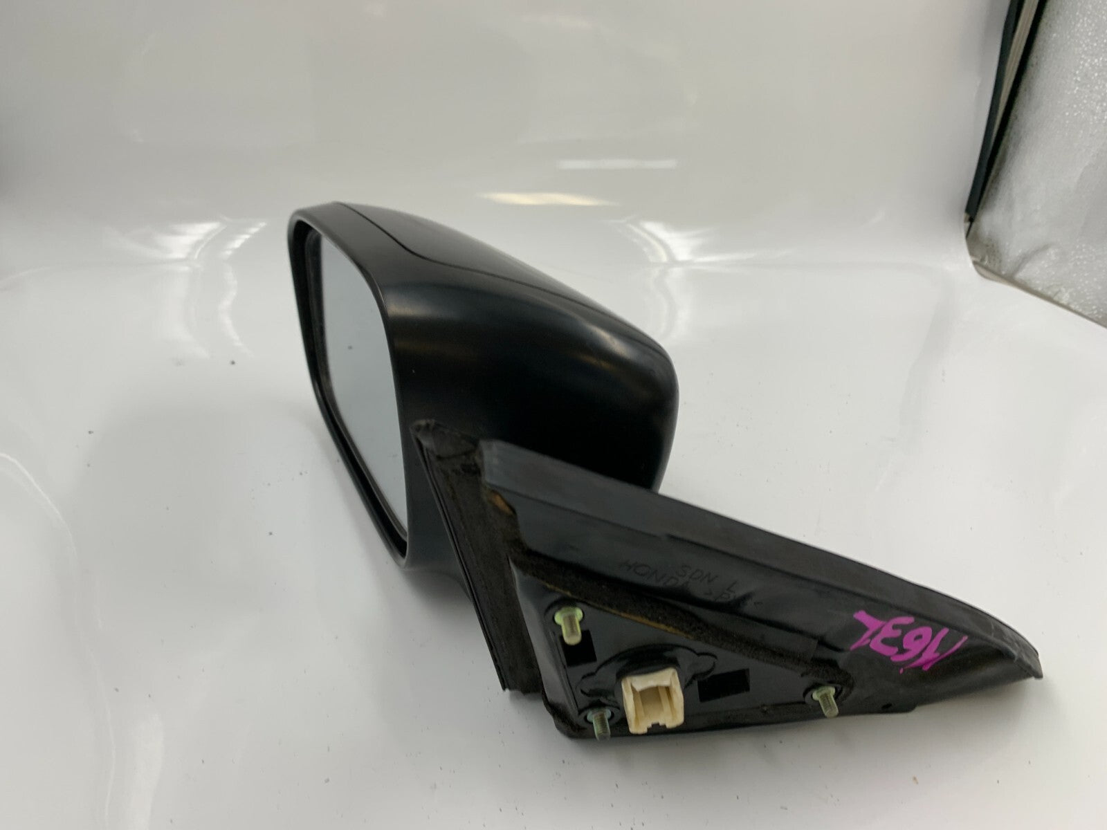 2003-2007 Honda Accord Sdn Driver Side View Power Door Mirror Black OE C01B13035