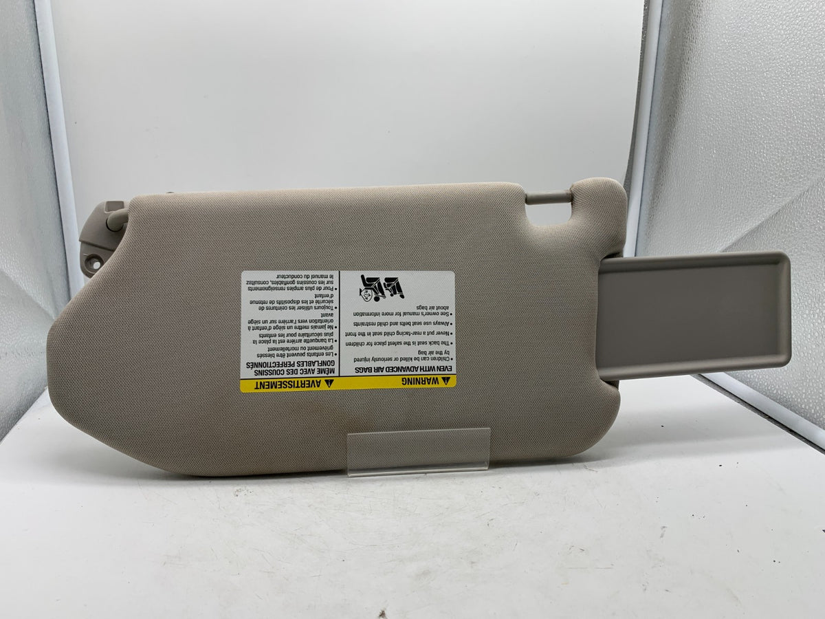 2013-2018 Nissan Pathfinder Passenger Sun Visor Illumination Gray OEM B01B08061