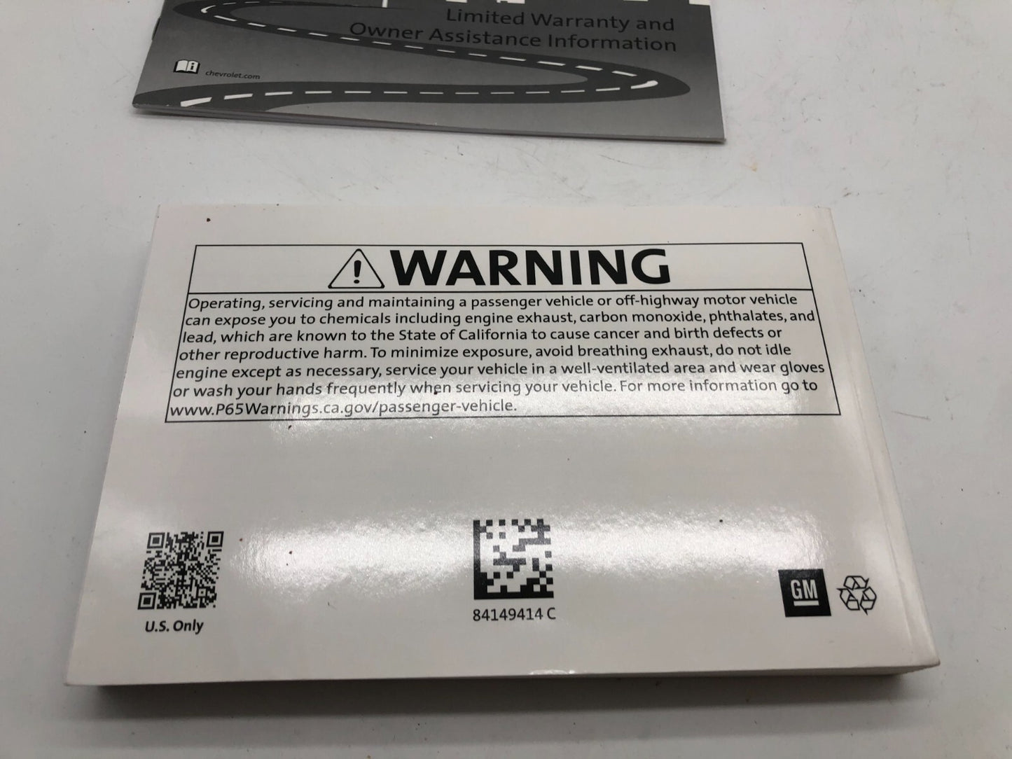 2019 Chevrolet Traverse Owners Manual Set OEM D02B01059