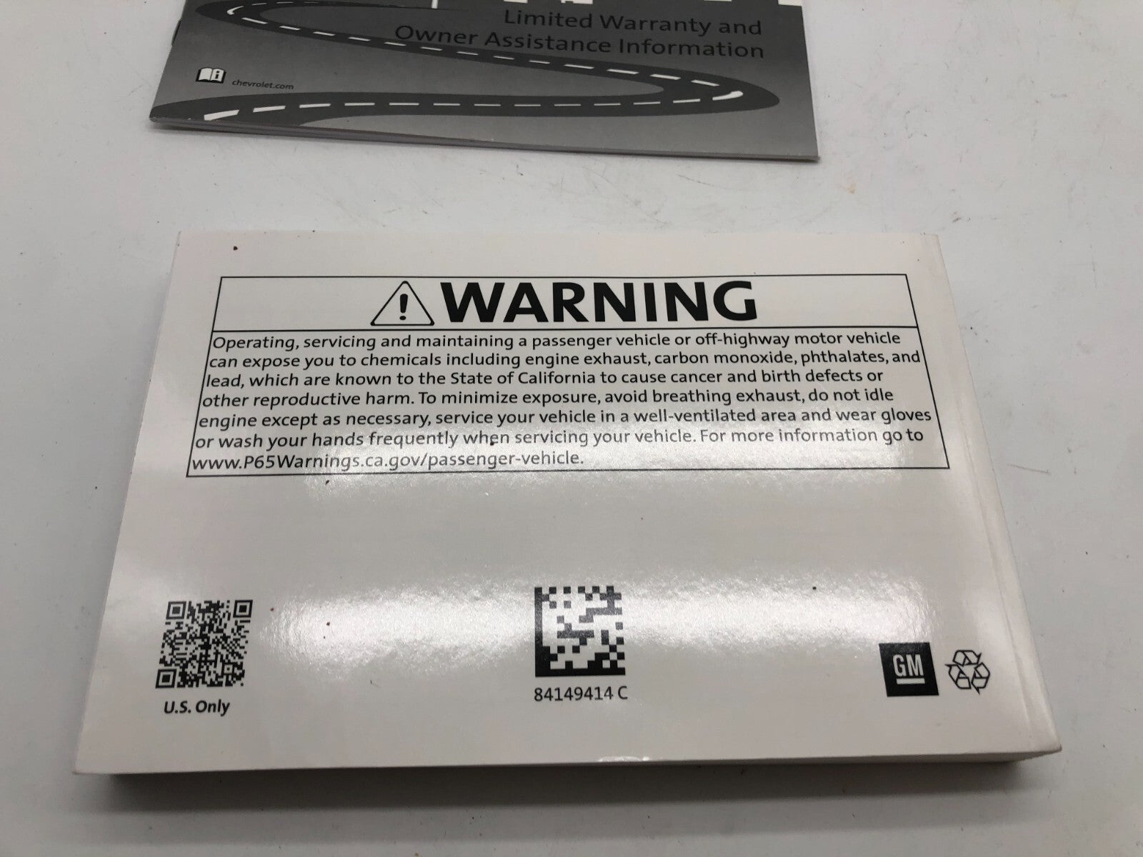 2019 Chevrolet Traverse Owners Manual Set OEM D02B01059