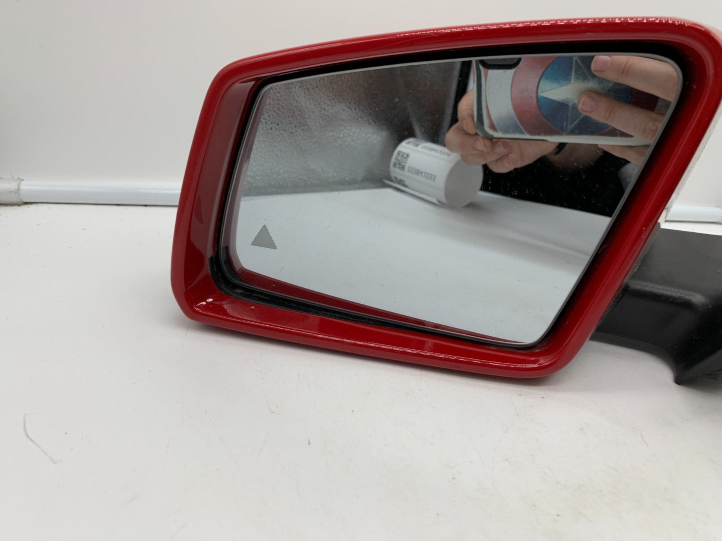 2016-2019 Mercedes CLA-Class CLA 250 Driver Side View Power Door Mirror Red OEM