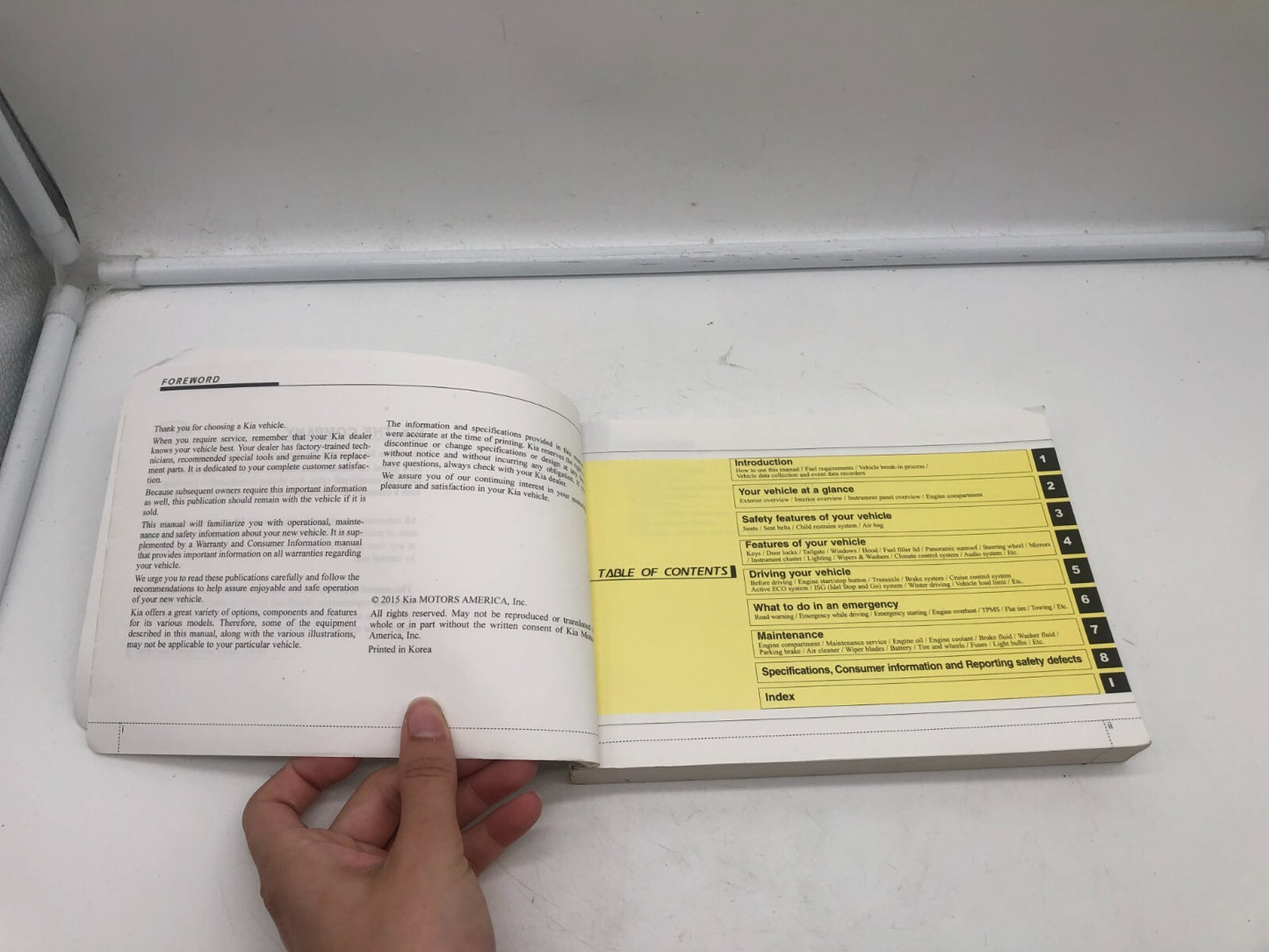 2015 Kia Soul Owners Manual OEM A02B08024