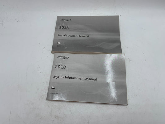 2018 Chevrolet Impala Owners Manual Set OEM B03B51016