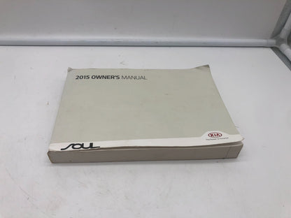 2015 Kia Soul Owners Manual OEM A02B08024