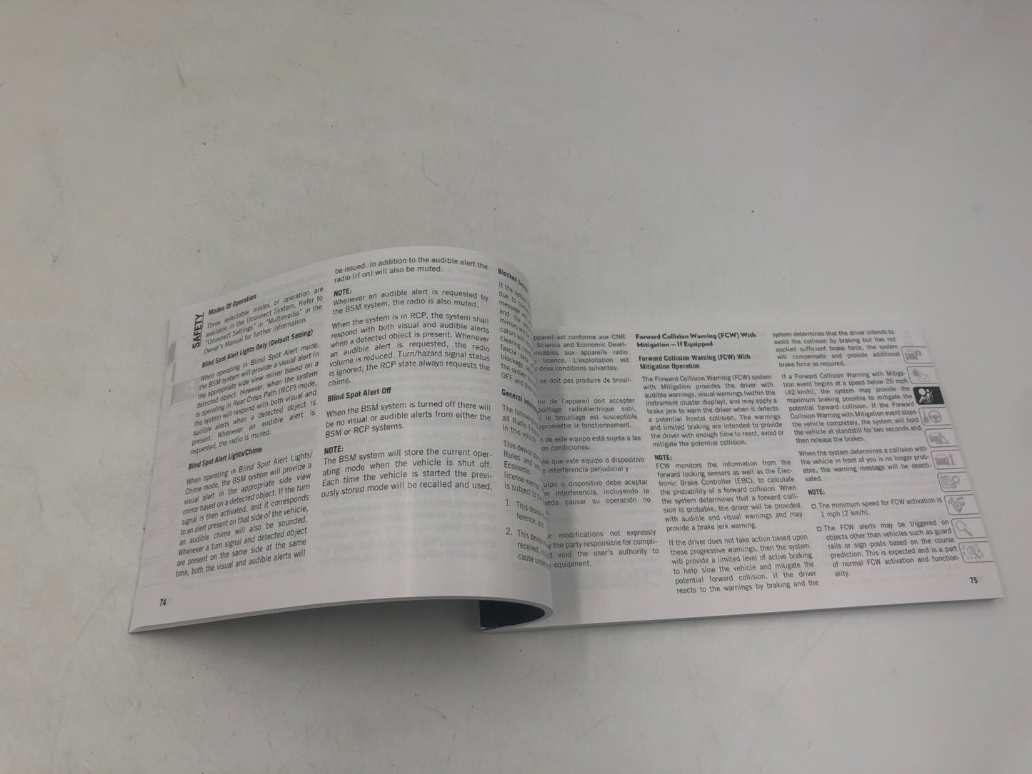 2020 Jeep Compass Owners Manual with Case OEM C02B48048