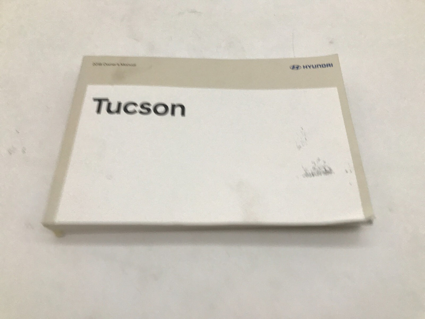 2018 Hyundai Tucson Owners Manual Set OEM C04B22034