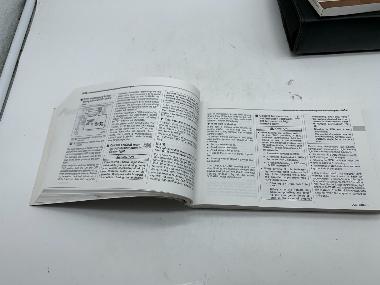 2017 Subaru Forester Owners Manual Set with Case OEM D02B09038