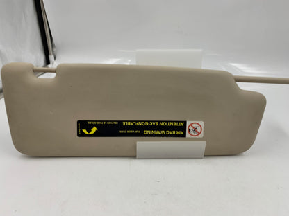 2009-2012 Audi A4 Driver Sun Visor Sunvisor Gray Illumination OEM C04B48016