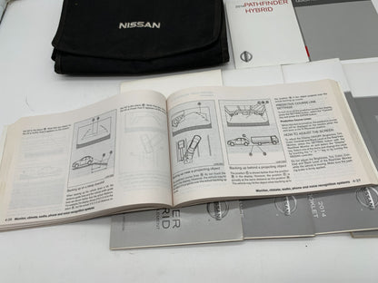 2014 Nissan Pathfinder Owners Manual Set with Case OEM D01B64009