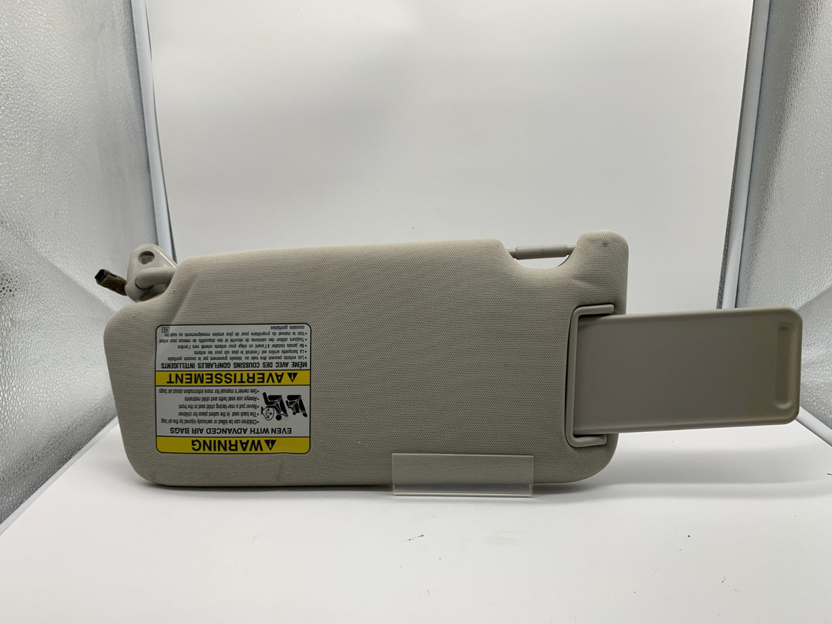 2010-2014 Subaru Legacy Passenger Sun Visor Gray Illuminated OEM C04B63012