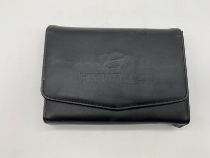 2010 Hyundai Santa FE Owners Manual Set with Case OEM