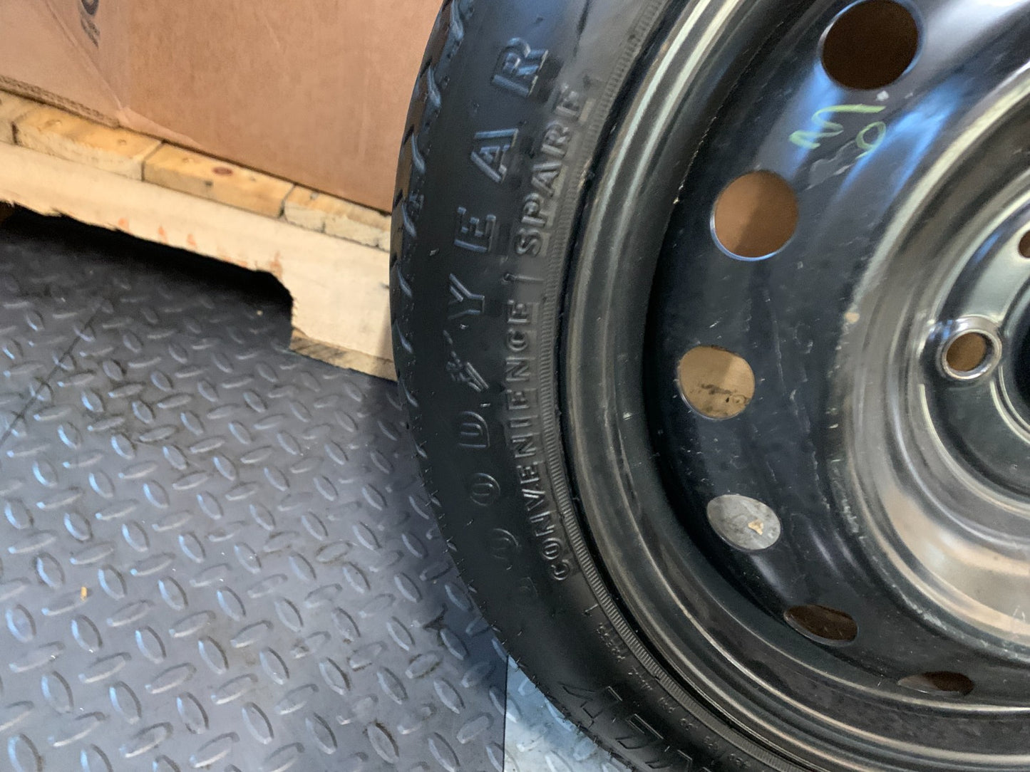 2007-2012 Nissan Versa 15" Spare Tire Wheel Compact Donut T125/70D15