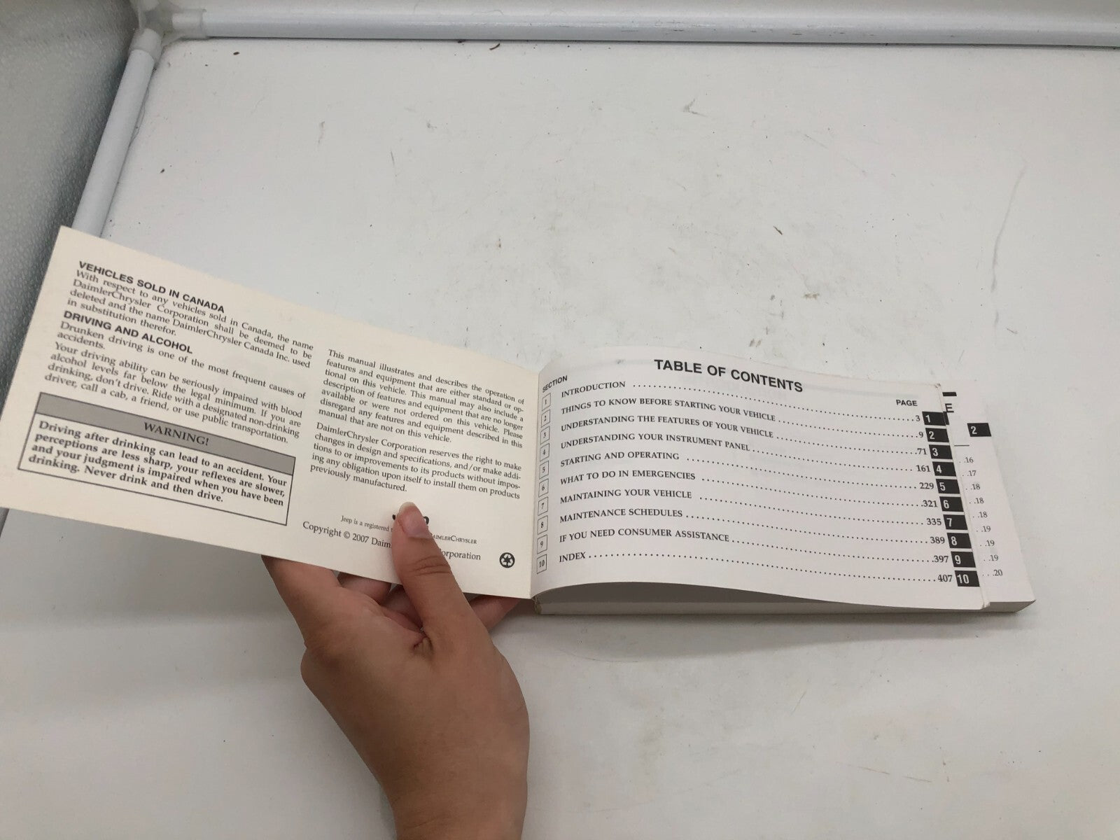 2008 Jeep Patriot Owners Manual OEM A03B03003