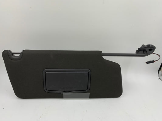 2011-2015 Ford Explorer Passenger Sun Visor Illuminated Black OEM B01B21039