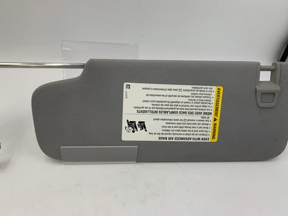2018-2019 Chevrolet Equinox Passenger Sun Visor Gray Illuminated OEM A01B14040