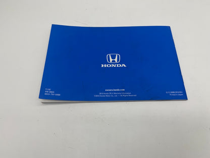2019 Honda CRV CR-V Owners Manual Set OEM