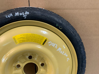 2006-2017 Mazda 5 Mazda5 16" Spare Tire Wheel Compact Donut T125/70D16 OEM