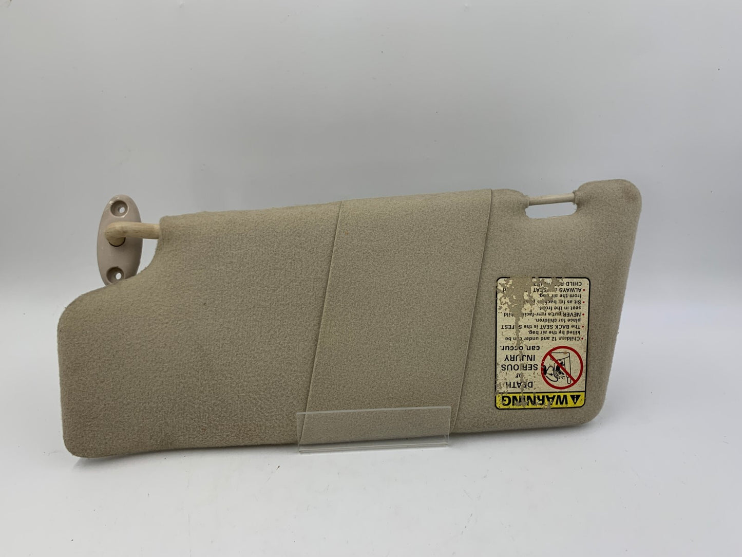 2000-2004 Ford Focus Passenger Sun Visor Ivory OEM C02B32030