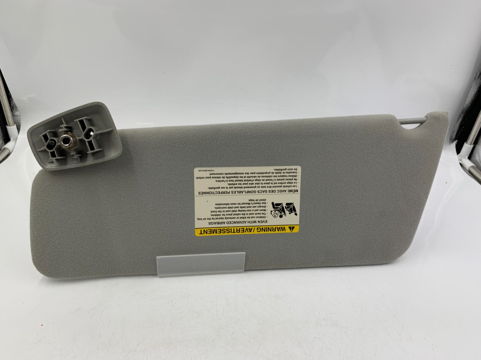 2004-2008 Ford F150 Passenger Sun Visor Gray OEM C04B24044