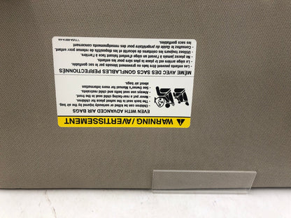 2009-2012 Ford Flex Passenger Sun Visor Gray Illuminated OEM A03B50069