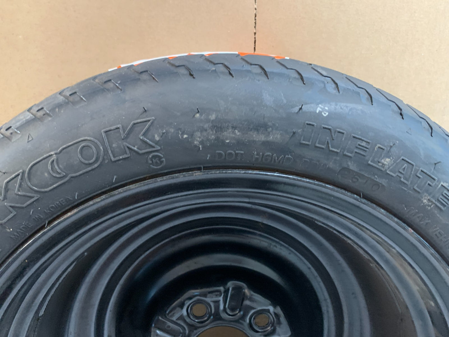 2006-2014 Hyundai Sonata 16" Spare Tire Compact Donut OEM T125/80D16 OEM