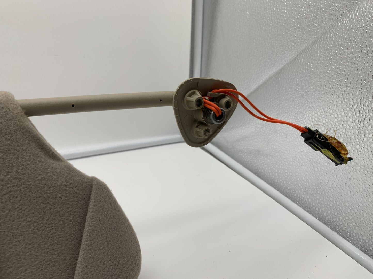 2000-2004 Cadillac Seville Passenger Sun Visor Gray Illuminated OEM