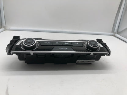 2016-2018 Honda Civic AC Heater Climate Control Unit OEM E03B39073