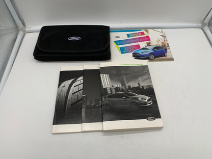 2015 Ford Fiesta Owners Manual Set with Case OEM E03B32010