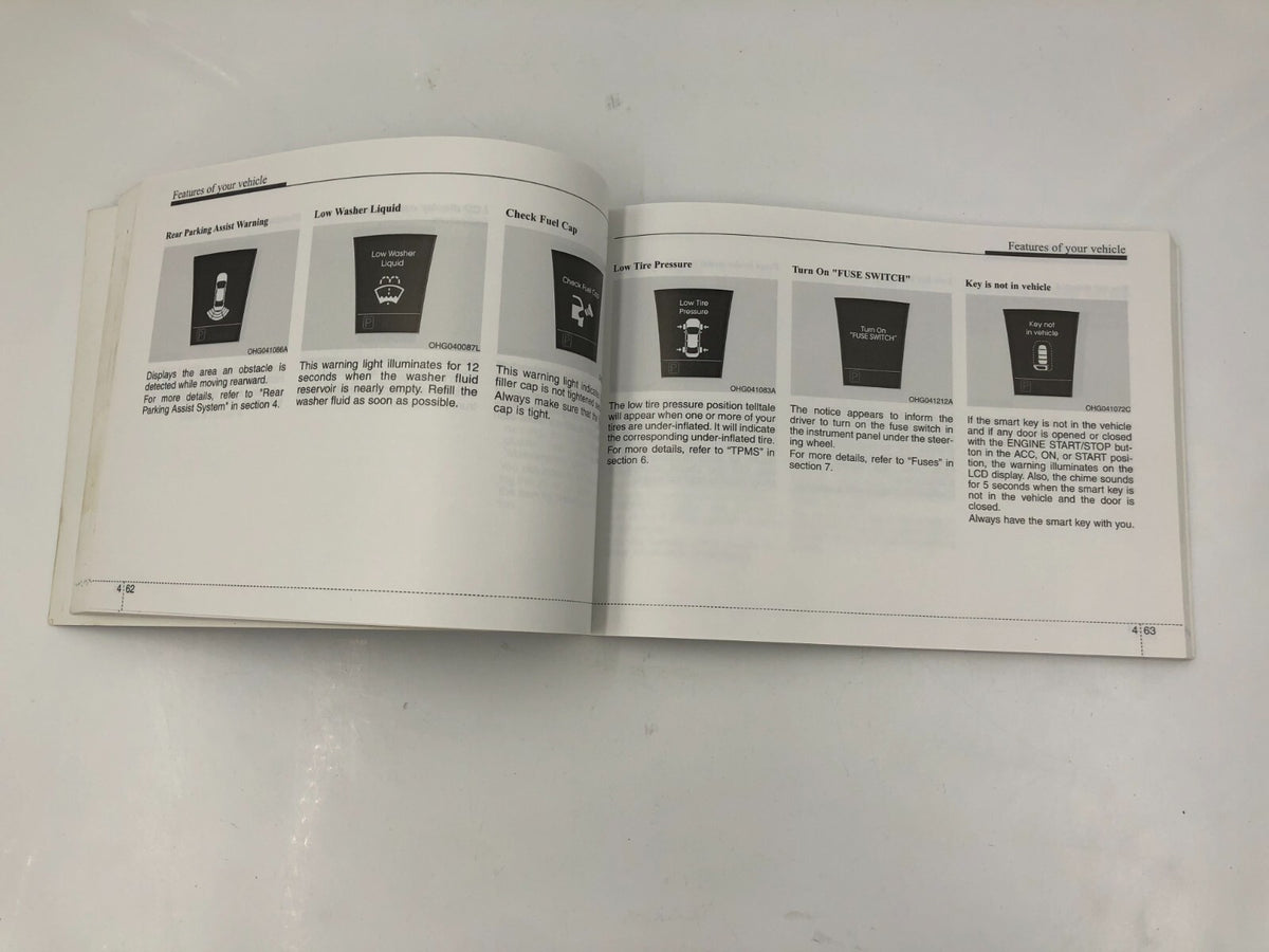 2012 Hyundai Azera Owners Manual Set with Case OEM C02B18001