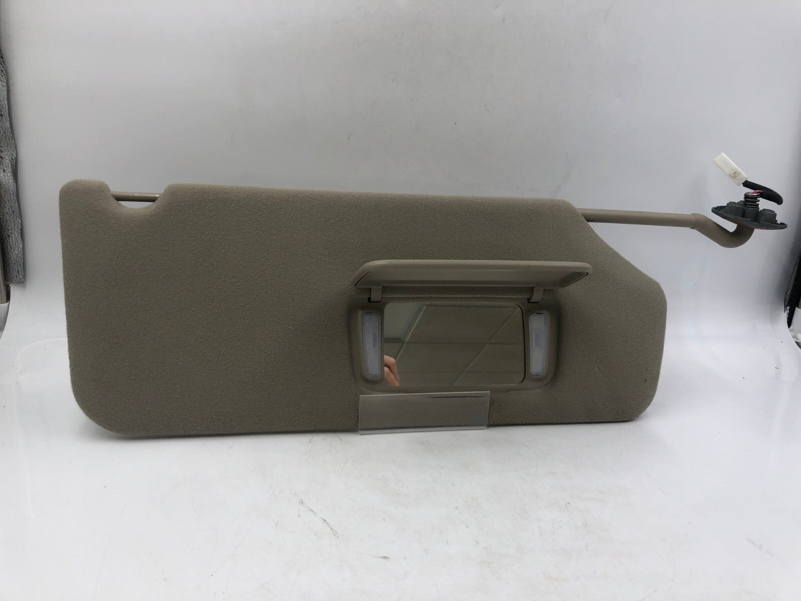 2011-2014 Toyota Sienna Passenger Sun Visor Illuminated Beige OEM A03B21052