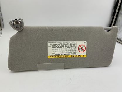 2002-2006 Toyota Camry Passenger Sun Visor Gray OEM A03B54040
