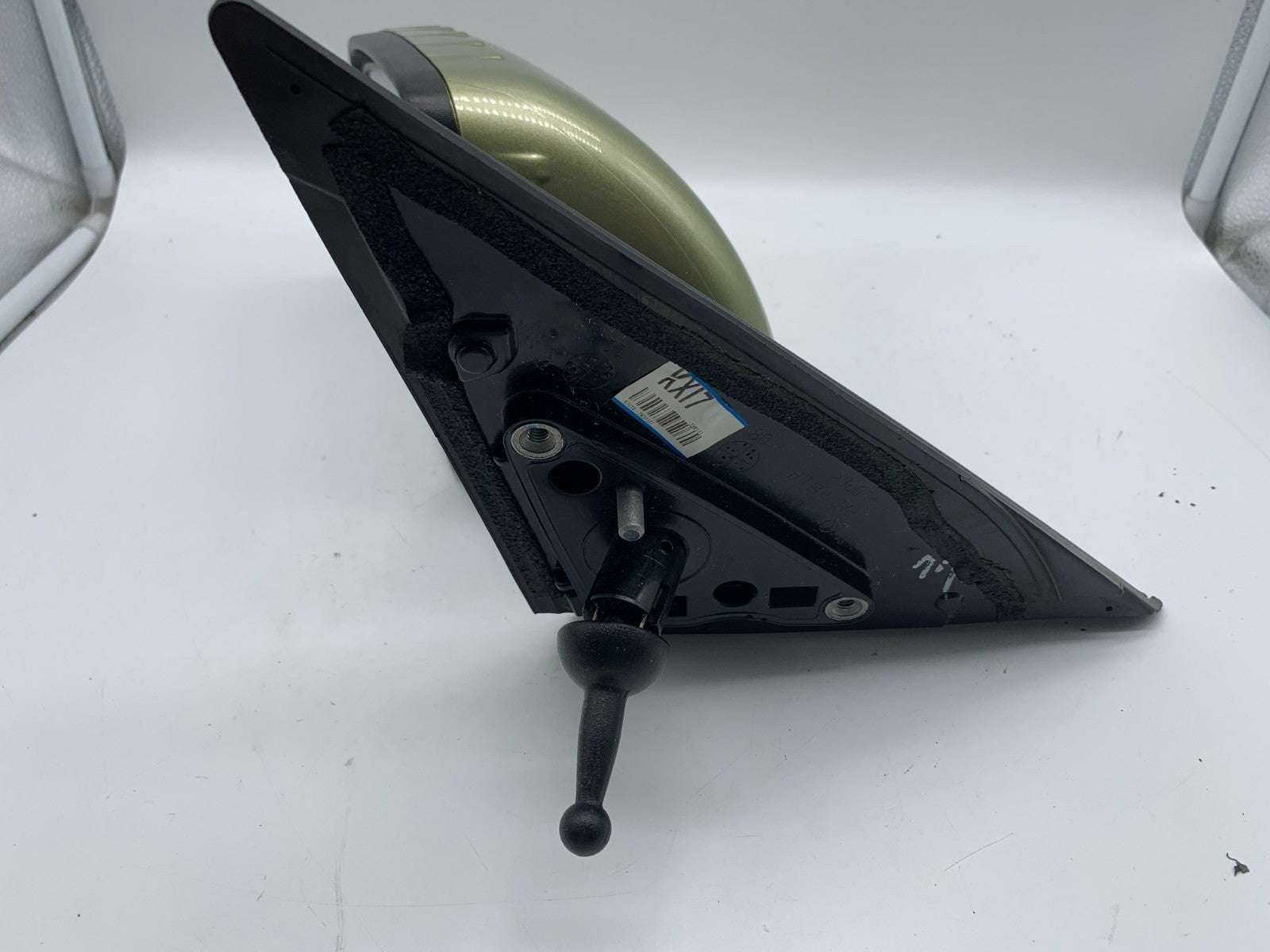 2010-2013 Kia Soul Driver Side View Manual Door Mirror Green OEM C02B07003