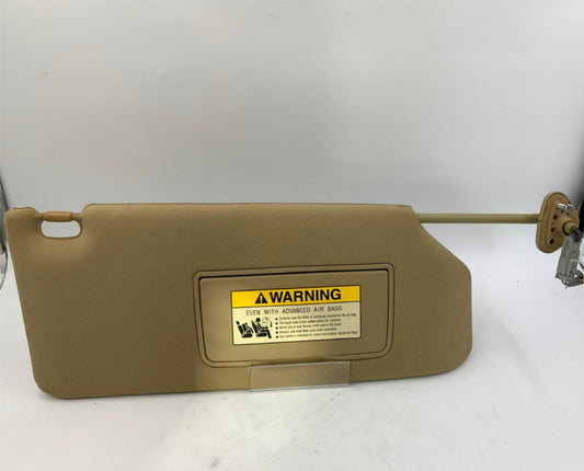 2006-2010 Honda Odyssey Passenger Sun Visor Tan Illuminated OEM C02B65011