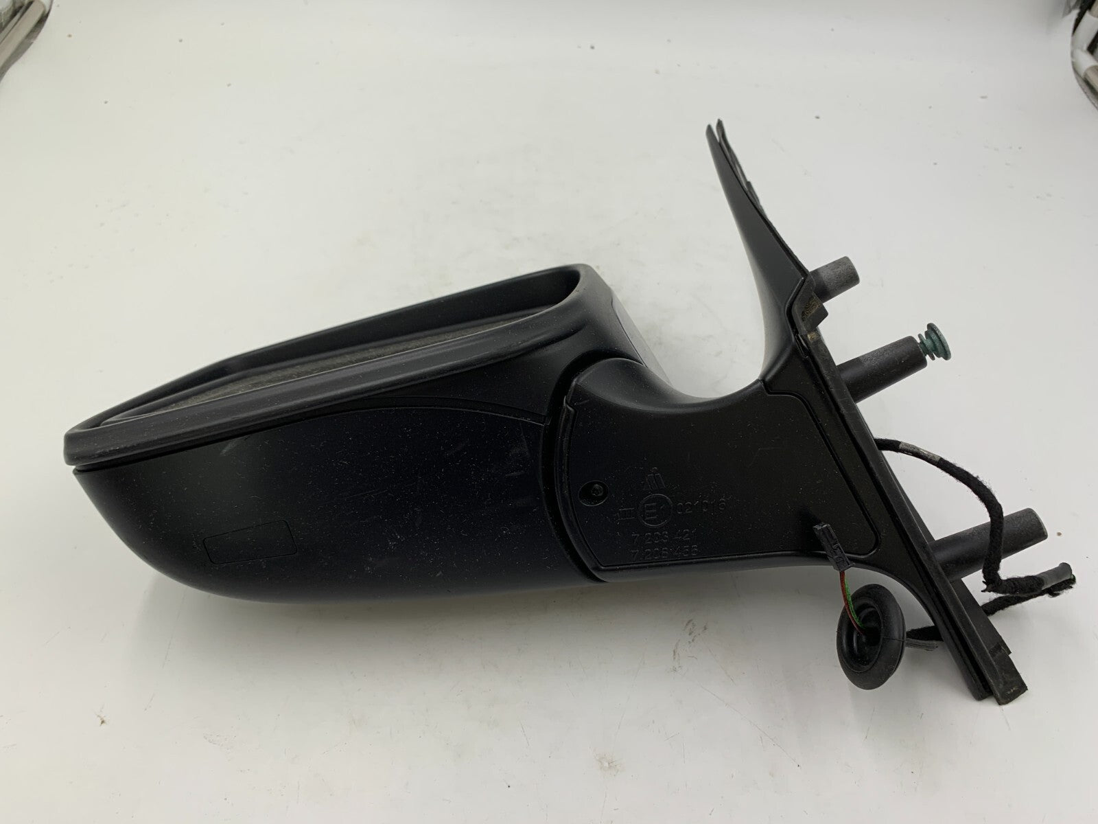 2012-2013 BMW 525i Driver Side View Power Door Mirror Gray OEM A01B35039