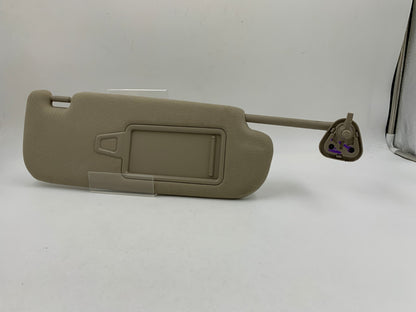 2011-2016 Kia Optima Passenger Sun Visor Beige Illuminated OEM A04B56033