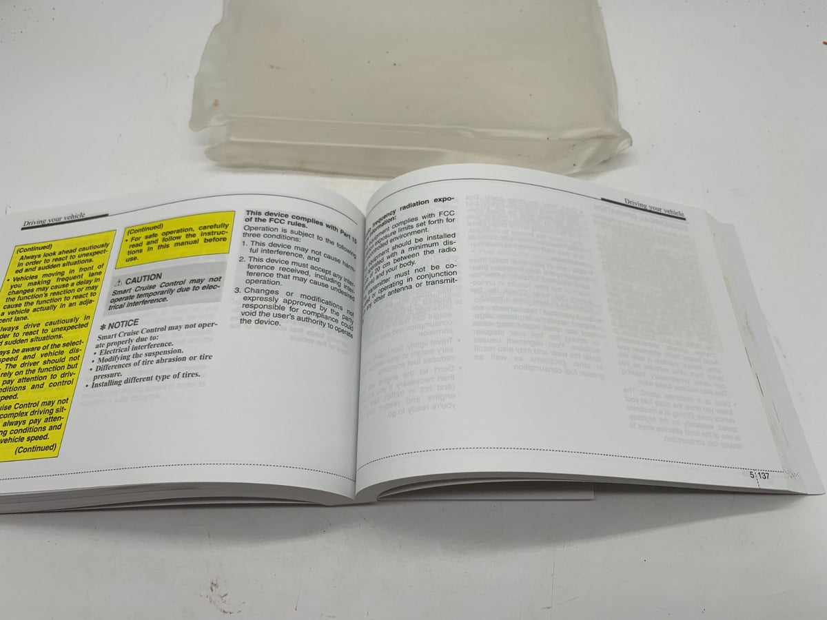 2021 Kia Forte Owners Manual Set with Case OEM