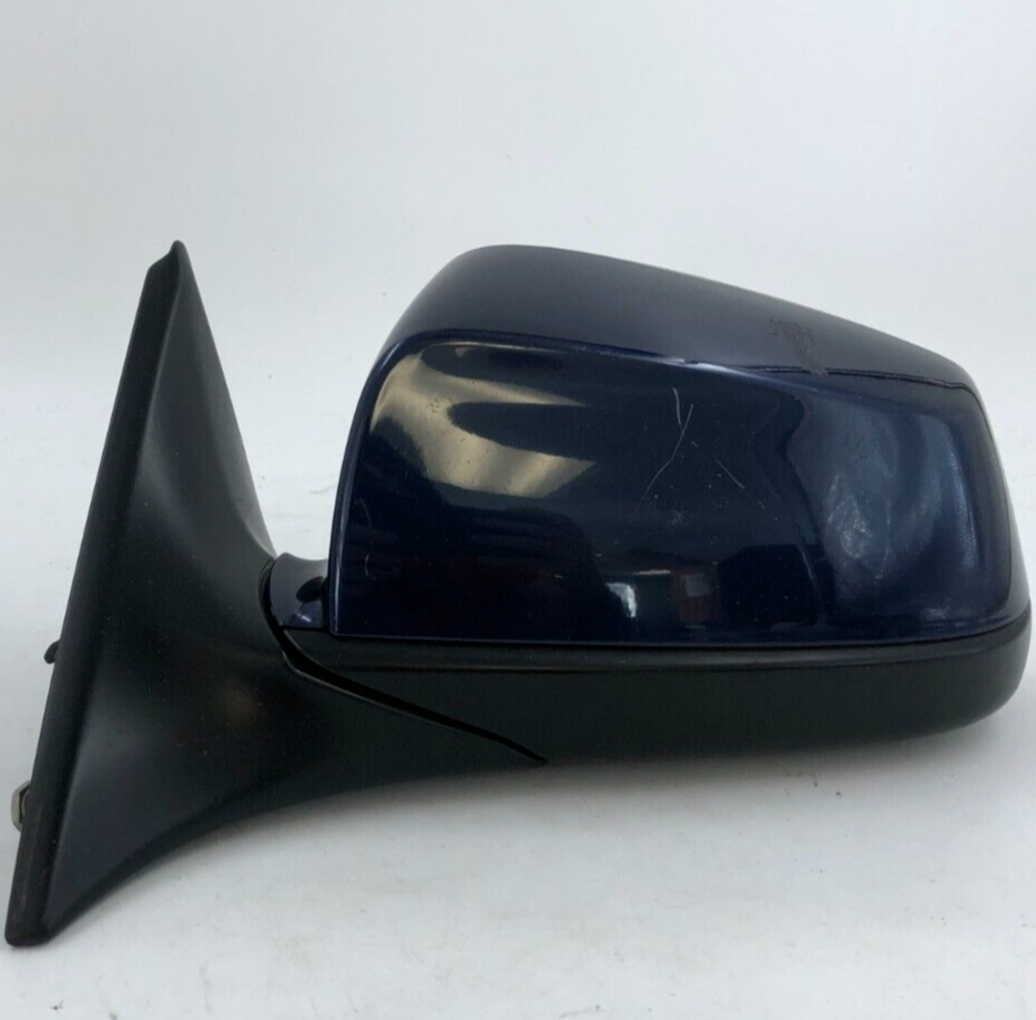 2009-2012 BMW 750i Driver Side View Power Door Mirror Blue OEM C04B08004