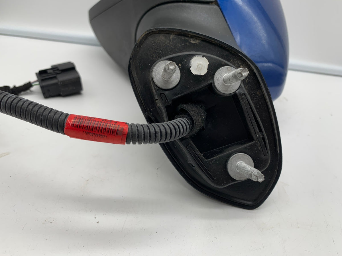 2018 Ford Fusion Driver Side View Power Door Mirror Blue OEM A01B36038