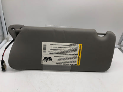 2003-2007 Cadillac CTS Passenger Sun Visor Gray Illuminated OEM A01B24011