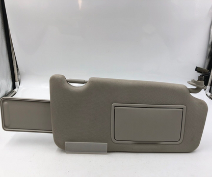 2010-2014 Subaru Legacy Passenger Sun Visor Gray Illuminated OEM B02B29005