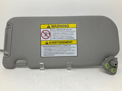 2010-2015 Hyundai Tucson Passenger Sun Visor Gray OEM D03B19007