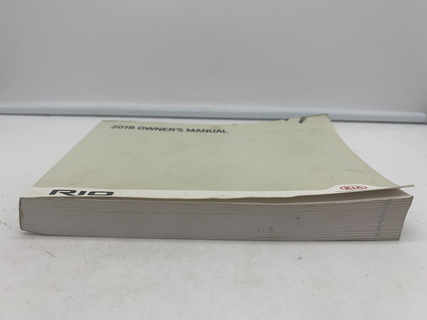 2018 Kia Rio Owners Manual OEM