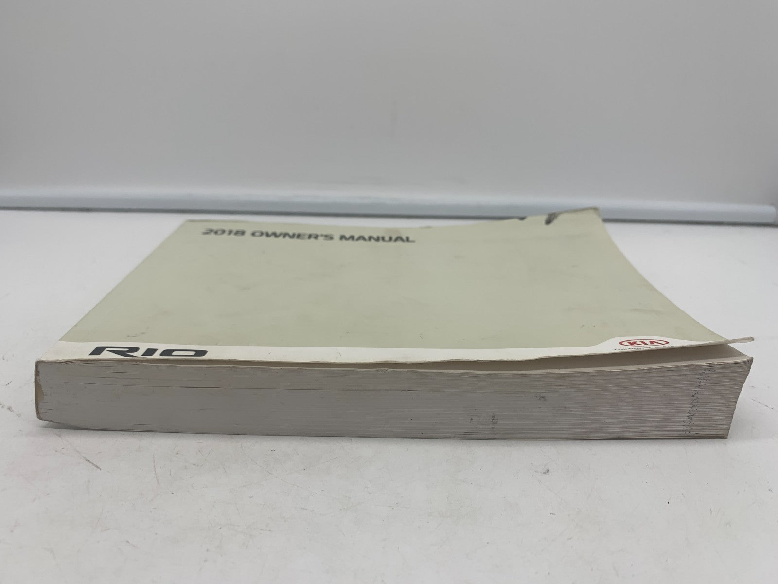 2018 Kia Rio Owners Manual OEM