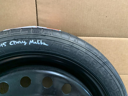 2013-2016 Chevrolet Malibu 17" Spare Tire with Jack Kit Donut T125/70R17 OEM
