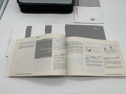 2008 Nissan Maxima Owners Manual Set with Case OEM A04B08048