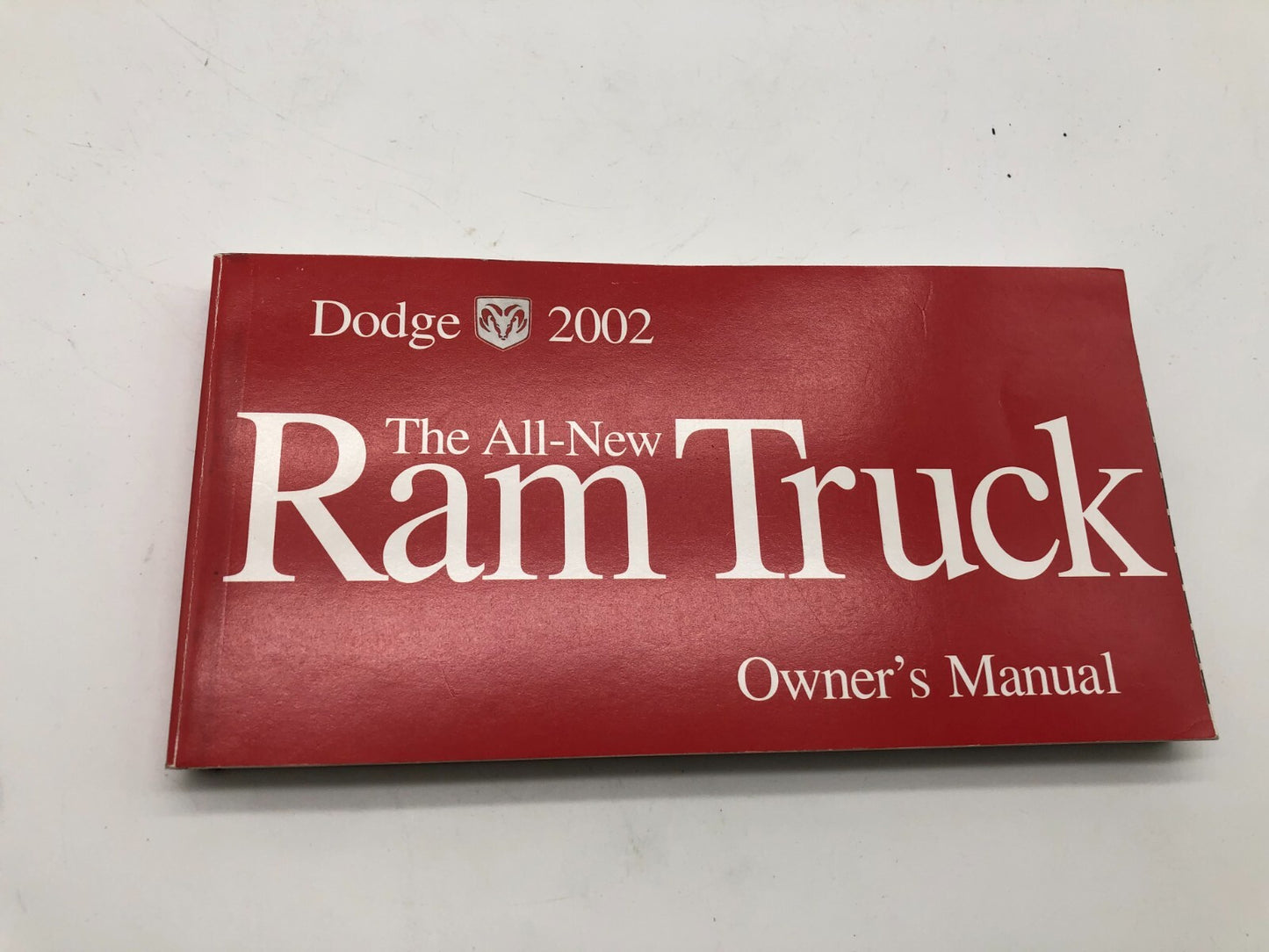 2002 Dodge Ram Truck Owners Manual Set with Case OEM E02B18004