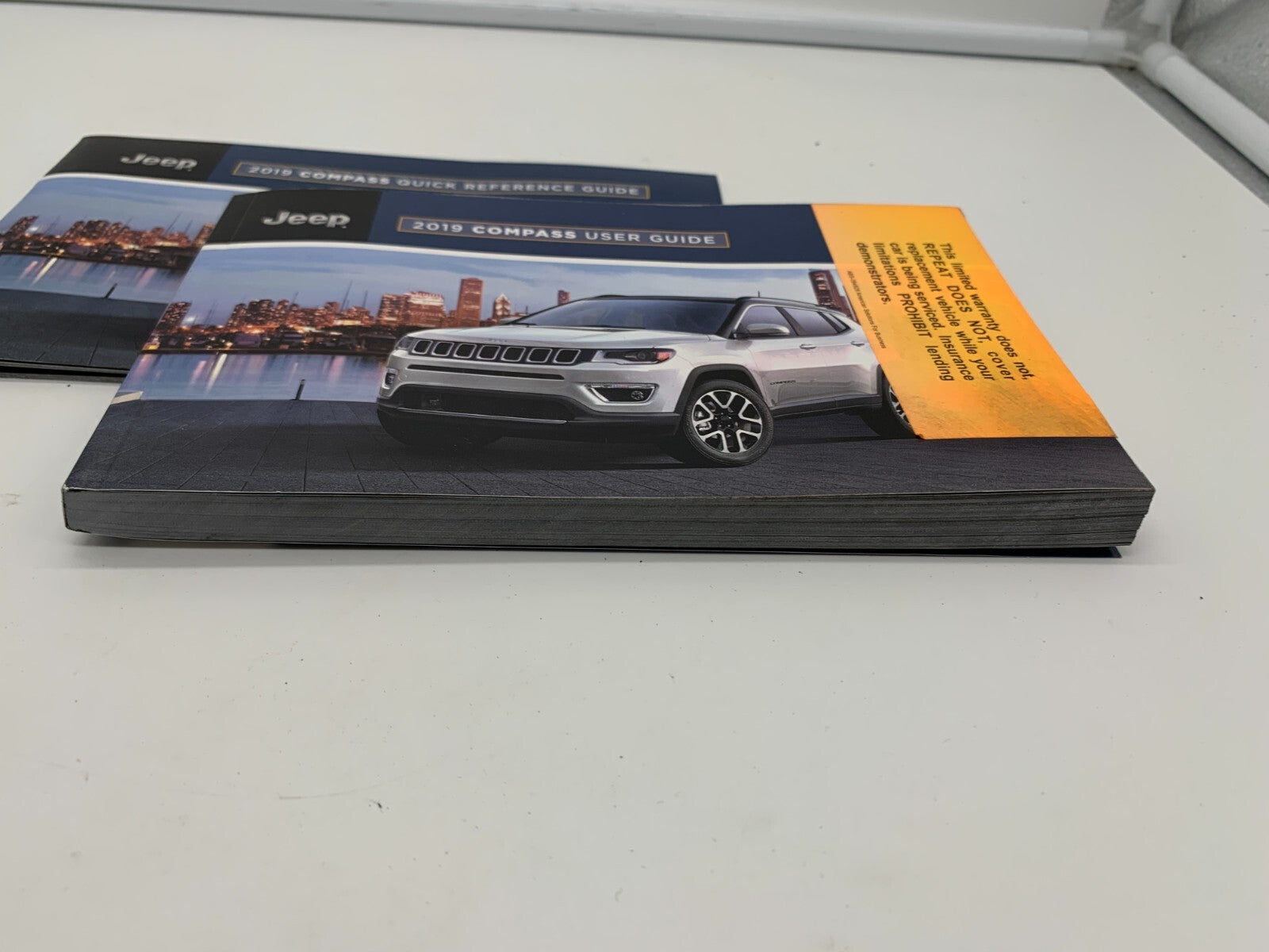 2019 Jeep Compass Owners Manual User Guide Set OEM B04B34018